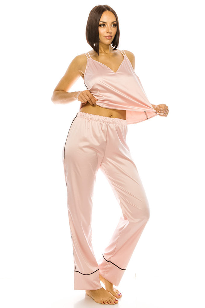 Satin Pj Set